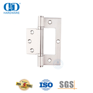 Para porta de metal, ferragem de porta principal, dobradiça nivelada de aço inoxidável-DDSS027