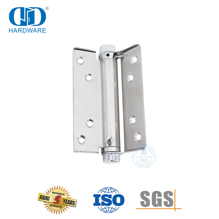 Dobradiça de mola de ação única de aço inoxidável para ferragens da porta principal-DDSS037