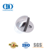 Suporte de parada de captura de porta de hardware cromado de cetim para montagem de porta para edifício comercial-DDDS005-SC