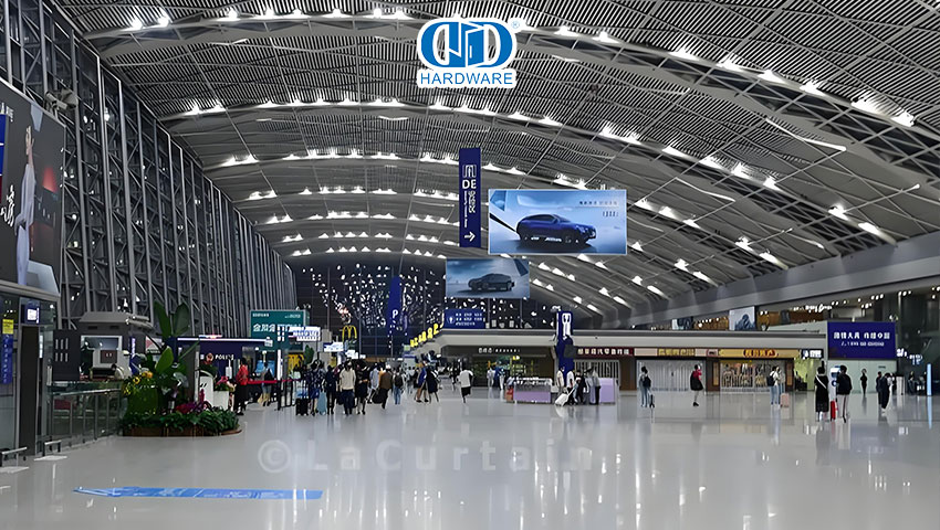 ferragens para portas de aeroporto 