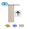 Acessório de ferragem de porta de aço inoxidável Bypass Hardware de porta de celeiro Hardware de porta de madeira de celeiro-DDBD006