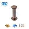 Visualizador de peephole de porta de bronze de cobre antigo com capa e lente de vidro-dddv002