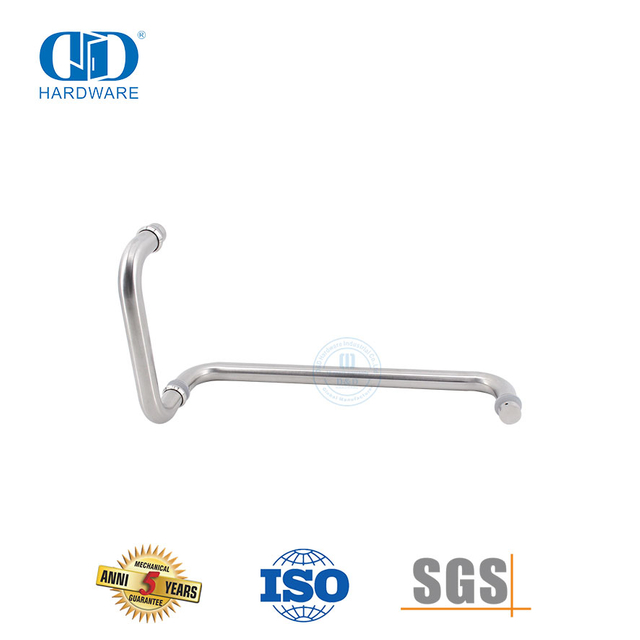  Hardware de móveis montagem banheiro temporizador porta puxador de aço inoxidável-DDPH018