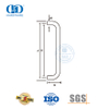Puxador de vidro offset de aço inoxidável personalizado durável para chuveiro de banheiro-DDPH020