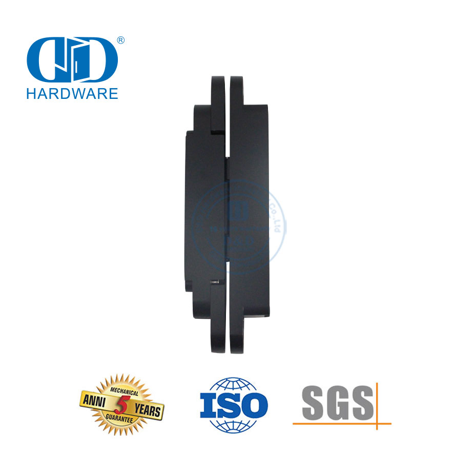 Dobradiça de porta interna ajustável de segurança oculta de liga de zinco de acabamentos diferentes 3D-DDCH008-G40