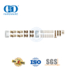 Desvio de aço inoxidável porta do celeiro decorativo ferragem kit roda rolo porta madeira Hardware-DDBD068