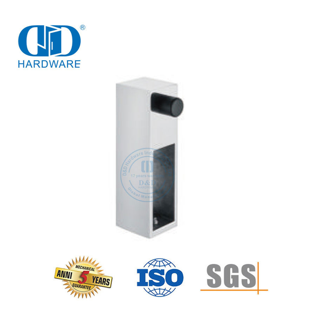 Acessórios para móveis de aço inoxidável, prendedor de vidro para porta deslizante-DDSL001-5