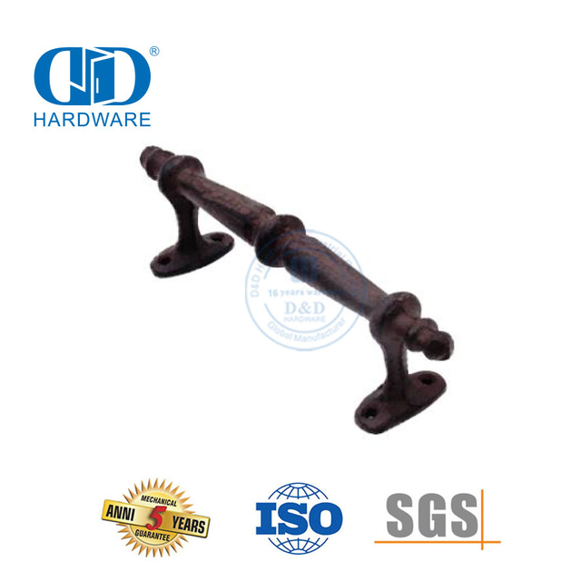 Armário de cozinha em aço inoxidável, puxador para porta de celeiro deslizante, maçaneta para porta de celeiro-DDBD095