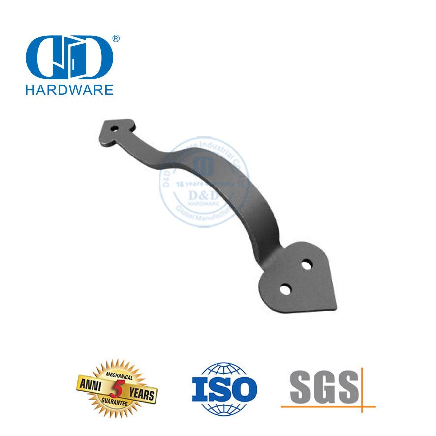 Aço inoxidável interior porta do celeiro acessório deslizante porta de madeira do celeiro alça de porta dupla face Handle-DDBD123