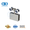 Braçadeira de porta de aço inoxidável porta deslizante pendurado rolo acessórios de montagem de vidro conjunto para Bathroom-DDGS162