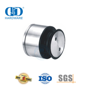 Sistema de pivô de porta de vidro de fixação de ponto único ajustável de aço inoxidável Hardware-DDGP024