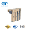 Aço inoxidável resistente bypass porta de bolso deslizante quadro ferragem porta do armário de cozinha Hardware-DDBD061