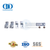 Aço inoxidável doméstico resistente deslizante única trilha escondida bypass ferragem da porta do celeiro garagem Hardware-DDBD067