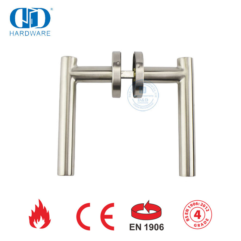 EN 1906 Alça de alavanca tipo tubular reto de boa qualidade-DDTH009-SSS