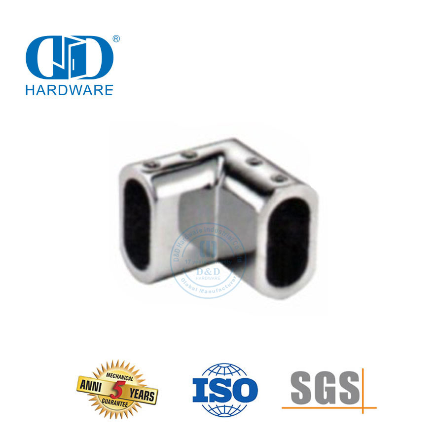 Hardware de dobradiça de porta de vidro de aço inoxidável Hardware de porta deslizante-DDSL002-7