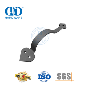 Aço inoxidável interior porta do celeiro acessório deslizante porta de madeira do celeiro alça de porta dupla face Handle-DDBD123