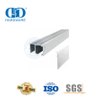Conjunto de acessórios de vidro silencioso de alumínio de aço inoxidável, hardware de vidro, rolo de porta de chuveiro para porta deslizante interna-DDGS141