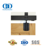 Hardware de porta de bolso de aço inoxidável montado na parede corrediça dupla resistente kit de engrenagem de rolo de porta de celeiro-DDBD039
