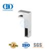 Suporte de barra de suporte de banheiro de aço inoxidável escovado porta de vidro acessório tubo Connector-DDSC015