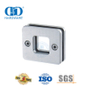 Fechadura de porta deslizante de vidro de aço inoxidável, maçaneta de banheiro, porta deslizante de vidro quadrado em forma de copo-DDSK019