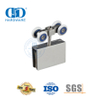 Braçadeira de porta de aço inoxidável porta deslizante pendurado rolo acessórios de montagem de vidro conjunto para Bathroom-DDGS162