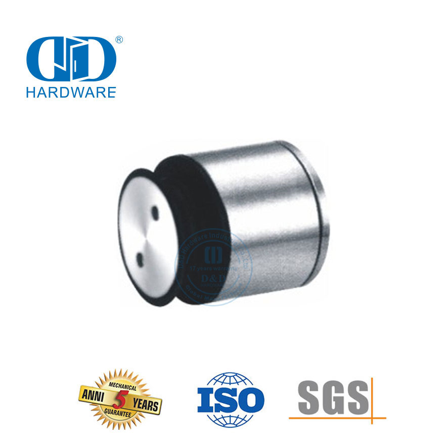 Rolo de fixação de ponto único de aço inoxidável, conector de porta de vidro, porta deslizante Fitiings-DDGP026