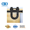 Acessório de ferragem de porta de aço inoxidável Hardware de garagem de aço Hardware de porta de celeiro de madeira-DDBD004