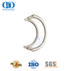 Banheiro de vidro em forma de C Porta de aço inoxidável Hardware puxar e nivelar maçaneta da porta do celeiro Set-DDPH003