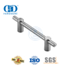 Maçaneta de porta comercial de metal personalizada, lado único, porta de madeira, maçaneta de porta deslizante de face única-DDFH031
