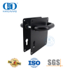 Maçaneta da alavanca da porta de aço inoxidável com acabamento prateado e placa para porta de metal-DDTP001-MB