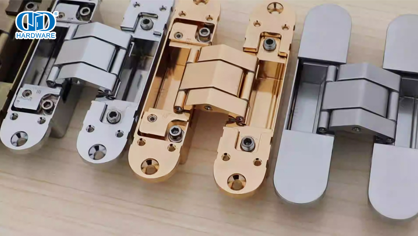 As dobradiças ocultas das portas podem abrir 180 graus?