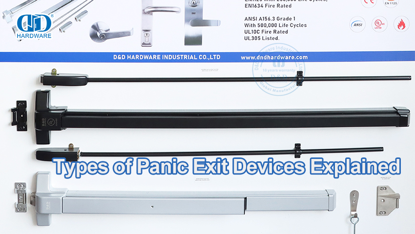Tipos de dispositivos de saída de pânico explicados