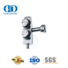 Os sistemas de pivô de porta de vidro de aço inoxidável curvam a parte superior sobre o painel de pivô de vidro Fittings-DDGP008