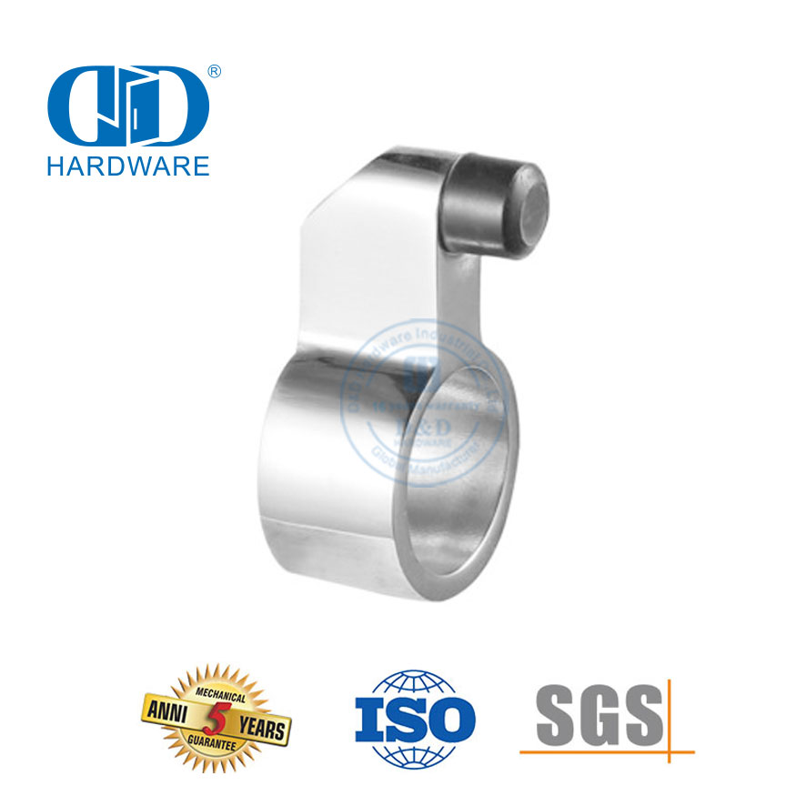 Rolo de suspensão de porta deslizante de vidro de aço inoxidável, hardware de banheiro, encaixe de vidro para porta deslizante-DDGS120