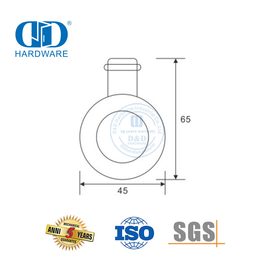 Polia de roda de aço inoxidável, hardware de vidro, acessórios de banheiro, cabide de rolo para porta deslizante-DDGS121