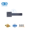 Aço inoxidável sistema de cor preta ferragem da porta do celeiro fechadura da porta dupla guarda madeira Hardware-DDBD128
