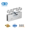Braçadeira de porta de aço inoxidável, ferro, porta deslizante, rolo de suspensão, acessórios de móveis para porta dupla deslizante-DDGS132