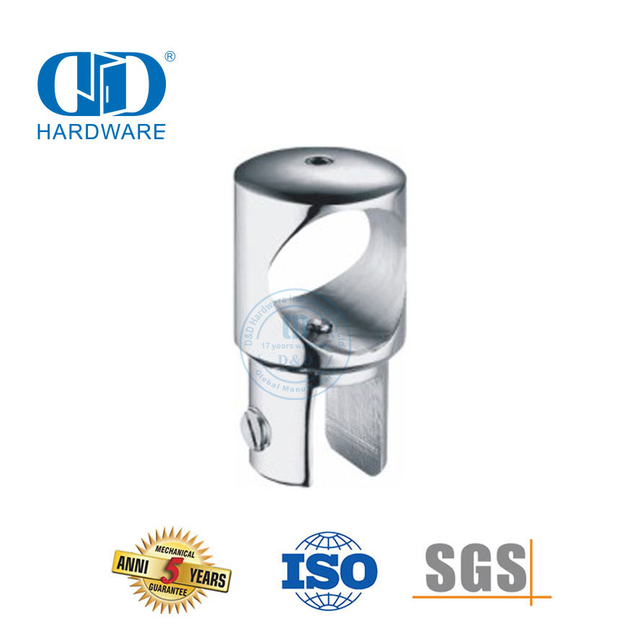 Gabinete de chuveiro industrial de aço inoxidável, conector de painel de vidro, cubículo de chuveiro Partitions-DDSC029