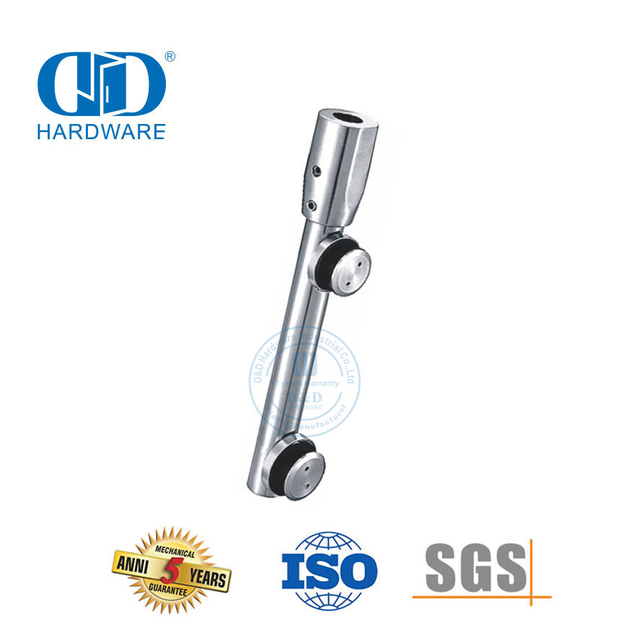Pólo de pivôs superiores de aço inoxidável, sistemas de porta de vidro curto, hardware de vidro, porta de vidro Pivot-DDGP001