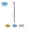 Acessórios de vidro de aço inoxidável canto curvo reto dobrável ajustável telescópico banheiro tensão Rod-DDSC023