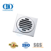 Dreno de chuveiro linear tipo quadrado de plástico de aço inoxidável Dreno de chão para banheiro-DDFD001