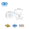 Dreno de piso sanitário de aço inoxidável de alta qualidade Dreno de piso quadrado Banheiro Hardware-DDFD006