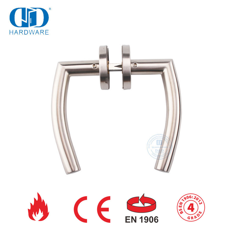 EN 1906 Ferragens para móveis Alças de alavanca de aço inoxidável de alta qualidade-DDTH011-SSS