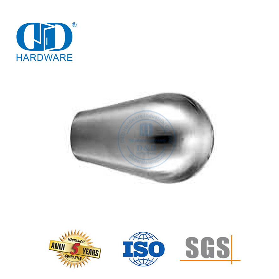 Botão de cobre de aço inoxidável para móveis Botão de gaveta de aço inoxidável-DDFH047