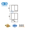 Rolha de borracha para porta de banheiro de vidro de aço inoxidável -DDDS045