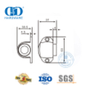 Tampão de porta de aço inoxidável do fabricante rolha de porta de borracha de sucção de terra-DDDS031
