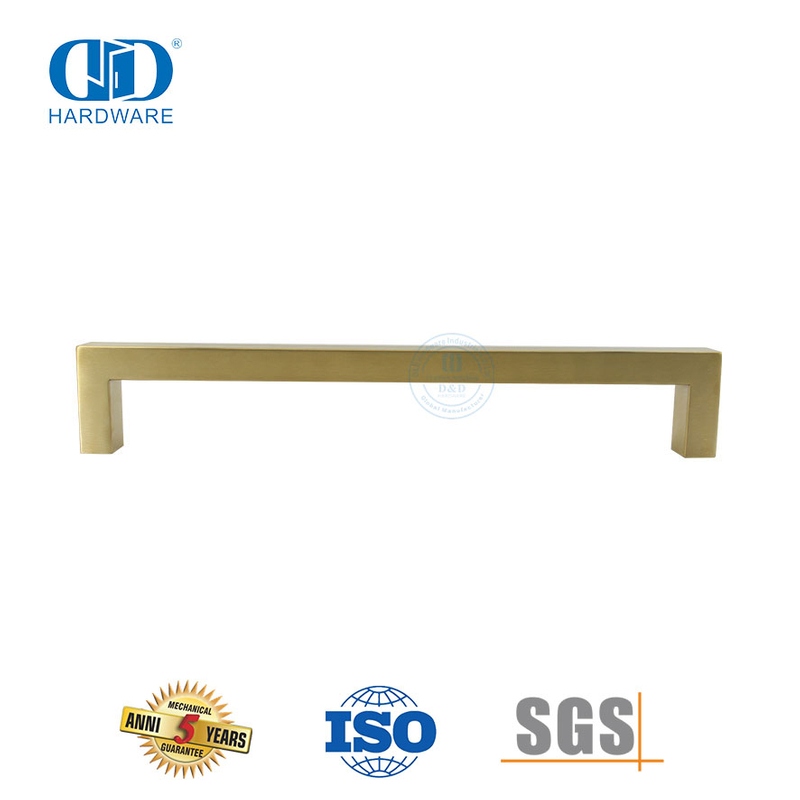 Puxador de aço inoxidável para porta de chuveiro de banheiro artesanal de metal vintage mais novo -DDPH034-SB