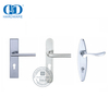 Centro durável para centralizar maçaneta de porta de aço inoxidável de 85 mm com placa-DDTP001-PVD