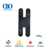 Dobradiça de porta interna ajustável de segurança oculta de liga de zinco de acabamentos diferentes 3D-DDCH008-G40