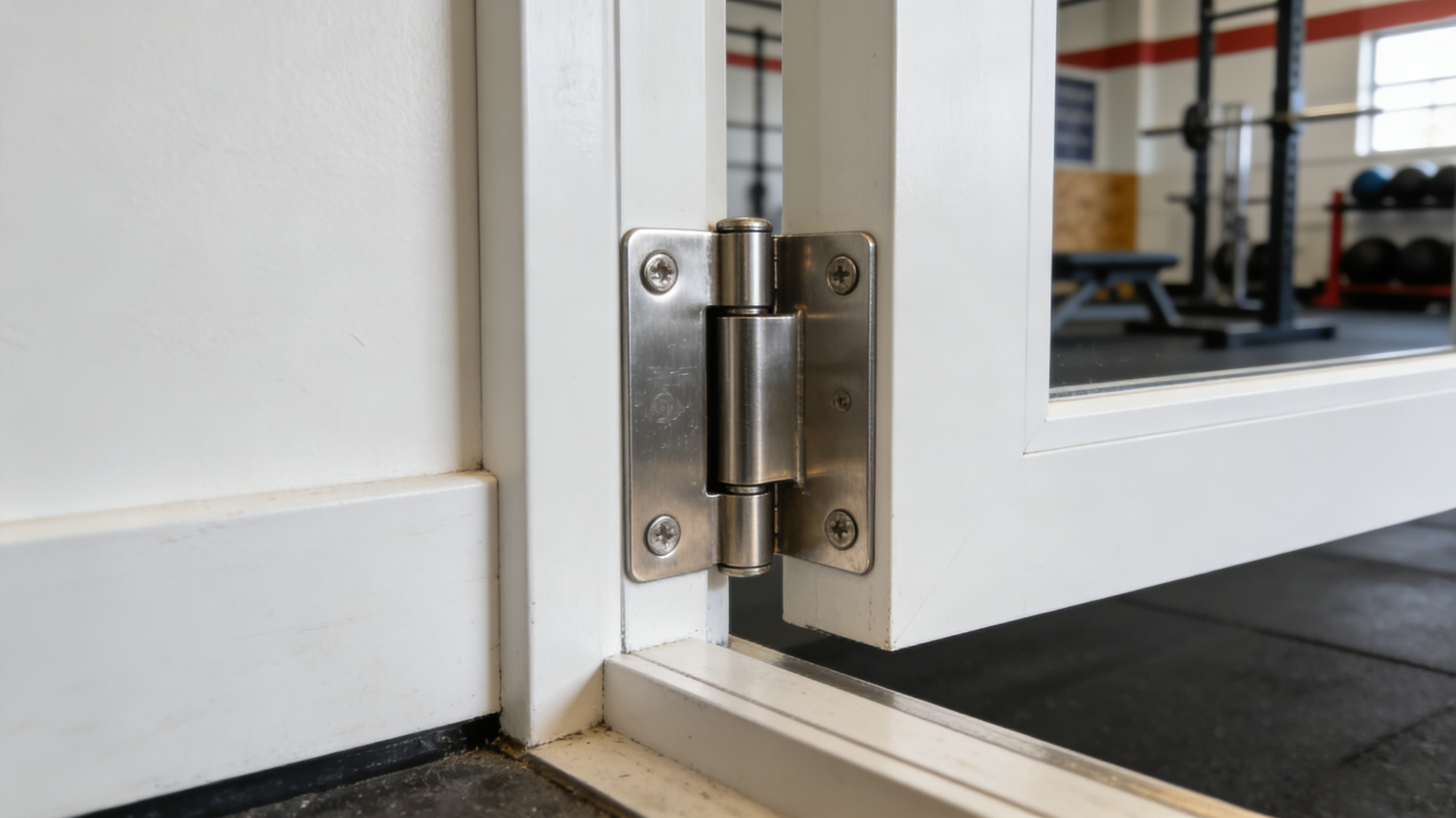 dobradi&ccedil;a de porta para centro de treinamento